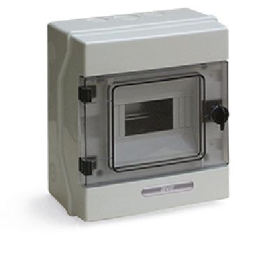 Quadro IP65 da parete 6 moduli DIN product photo Photo 01 3XL