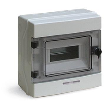 Quadro IP65 da parete 8 moduli DIN product photo Photo 01 3XL