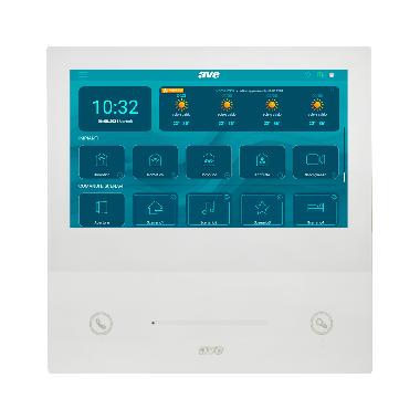 MONITOR INTERNO TOUCH SCREEN 7 WIFI. COLORE BIANCO. SISTEMA 2 FILI V44 EASY' product photo Photo 01 3XL