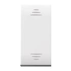 Interruttore con gemma. Domus S44. colore RAL 9010. 1P 16AX illuminabile  finitura lucida  1 Mod. product photo