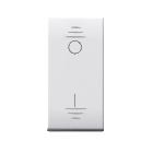 Interruttore con gemma. Domus S44. colore RAL 9010. 2P 16AX illuminabile  finitura lucida  1 Mod. product photo