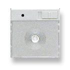 Lampada anti blackout. Domus S44. colore RAL 9010. a led  alimentazione 230v  finitura lucida  2 Mod. product photo