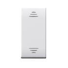 Tasto con gemma Domus S44. colore RAL 9010  finitura lucida  1 Mod. product photo