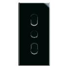 Presa bipasso Life S44. colore Nero. 2P+T 10/16A 250V  finitura lucida  1 Mod. product photo