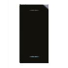 Tasto liscio Life. S44. colore Nero  finitura lucida  1 Mod. product photo