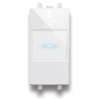 Pulsante elettronico Touch. S44   1A alimentazione 230V. a scomparsa  1 Mod. product photo