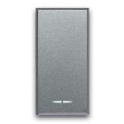 Invertitore tasto con gemma. Allumia S44. colore Grigio Tech. 1P 16AX illuminabile  finitura lucida  1 Mod. product photo