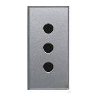 Presa standard italiano. Allumia S44. colore Grigio Tech. P11 2P+T 10A 250V  finitura lucida  1 Mod. product photo