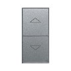 DUE MEZZI TASTI CON FRECCE PER COMMUTATORE IOT ALLUMIA 1 MOD. S44 product photo