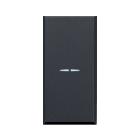 DEVIATORE ASSIALE CON GEMMA. TEKLA S44. COLORE RAL 7016. 1P 10AX ILLUMINABILE  FINITURA OPACA  1 MOD. product photo