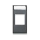 Adattatore per connettori RJ45. Tekla S44 colore grigio Tekla  finitura opaca  1 Mod. product photo