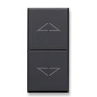 Commutatore stabile. Tekla S44. colore grigio Tekla. 1P 10AX 250V  finitura opaca  1 Mod. product photo