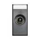 Presa TV/SAT maschio morsetto a vite. Tekla S44. colore grigio Tekla  attenuazione 10dB  finitura opaca  1 Mod. product photo