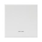 PULSANTE CON GEMMA. WHITEK S44. COLORE BIANCO. N.A. 1P 10A ILLUMINABILE  FINITURA OPACA  2 MOD. product photo