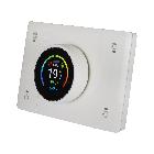 CRONOTERMOSTATO SMART CONNESSO T44 CON RILEVAZIONE DELL'UMIDITA' AMBIENTE  BIANCO OPACO WHITEK product photo