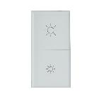 DUE MEZZI TASTI PER DIMMER IOT WHITEK 1 MOD. S44 product photo