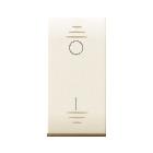 Interruttore con gemma. Class S44. colore RAL 1013. 2P 16AX illuminabile  finitura lucida  1 Mod. product photo