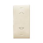 Commutatore a bascula. Class S44. colore RAL 1013. 1P 10A 250V  finitura lucida  1 Mod. product photo