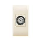 Presa TV/SAT femmina tipo F. Class S44. colore RAL 1013 finitura lucida  1 Mod. product photo