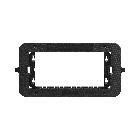 Supporto Smart44 con viti. per scatole rettangolari. 4 Mod. product photo