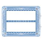 Supporto con viti S44. per scatole quadrata. 6+6 Mod product photo