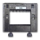 Supporto colore grigio scuro per placche scivolo  con viti  3 Mod. product photo