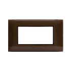 Placca Tecnopolimero Young S44. in tecnopolimero colore avana  4 Mod. product photo