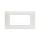 Placca Tecnopolimero Young S44. colore bianco totale  4 Mod. product photo