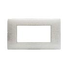 Placca Tecnopolimero Young S44. colore bianco 3D 4 Mod. product photo