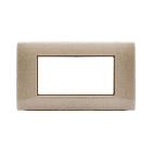 Placca Tecnopolimero Young S44. colore sabbia  4 Mod. product photo