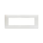 Placca Tecnopolimero Young S44. colore bianco totale  7 Mod. product photo