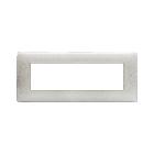 Placca Tecnopolimero Young S44. colore bianco 3D  7 Mod. product photo
