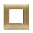 Placca Tecnopolimero Young S44. colore oro  2 Mod. product photo