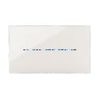 PLACCA YOUNG TOUCH. S44 TECNOPOLIMERO COLORE AVORIO  4 COMANDI A SCOMPARSA  4 MOD. product photo