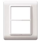 Placca tecnopolimero. S44 colore bianco ral 9010  6 (3+3) Mod. product photo