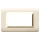 Placca tecnopolimero. S44 colore sabbia  4 Mod. product photo