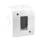 Contenitore autoportante IP40. S44 colore RAL 9010 per minicanali  1 Mod. product photo