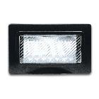 Placca autoportante stagna IP55 colore bianco grigio scuro  4 Mod. product photo