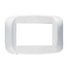 Placca in tecnopolimero colore bianco banquise 3 moduli product photo