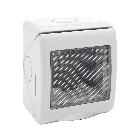 Contenitore autoportante S45. RAL7035 IP55 linea industriale  sportello con membrana cedibile 2 Mod. product photo