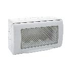 Contenitore autoportante S45. RAL7035 IP55  sportello con membrana cedibile 4 Mod. product photo