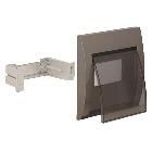 Coperchio IP40 colore grigio metallizzato 5 moduli DIN  per scatole BL05P e BL05CG product photo