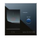Interruttore magnetotermico differenziale, Life S44, colore Nero, 1P+N 16A 230V 3kA 10mA - finitura lucida - 2 Mod. product photo