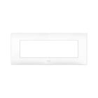 Placca Tecnopolimero Young S44, colore bianco - 7 Mod. product photo