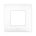 Placca Tecnopolimero Young S44, colore bianco - 2 Mod. product photo