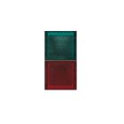 Doppio portalampade per lampade attacco francese colore  rosso+verde product photo