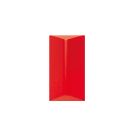 Portalampade sporgente per segnalazione fuori porta per  lampada attacco francese color rosso product photo