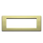 Placca Zama45, in pressofusione colore ottone lucido 6 Mod. product photo