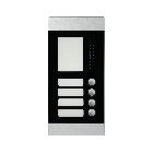 COLONNA AUSILIARIA A 4 PULSANTI E SPAZIO PER NUMERO CIVICO product photo