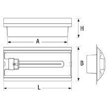 lampada emergenza STILEIN 8106/24SE4P INC FACILE product photo